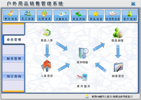 宏達(dá)戶外用品銷(xiāo)售管理系統(tǒng)電腦版V1.0 開(kāi)啟專(zhuān)業(yè)零售新紀(jì)元